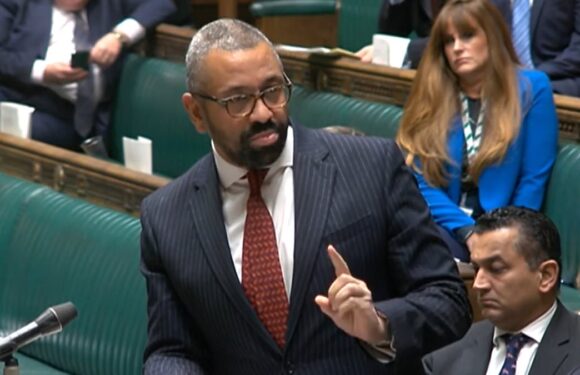 QUENTIN LETTS: James Cleverly mouthed a word rhyming with 'rowlocks'