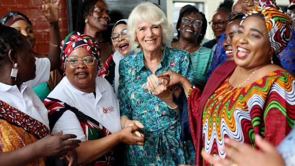 Queen Camilla visits sexual violence survivors during Kenya trip