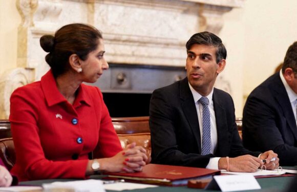 Rishi Sunak battling open Tory civil war over Suella Braverman’s Met Police claims – but she’s safe for now | The Sun