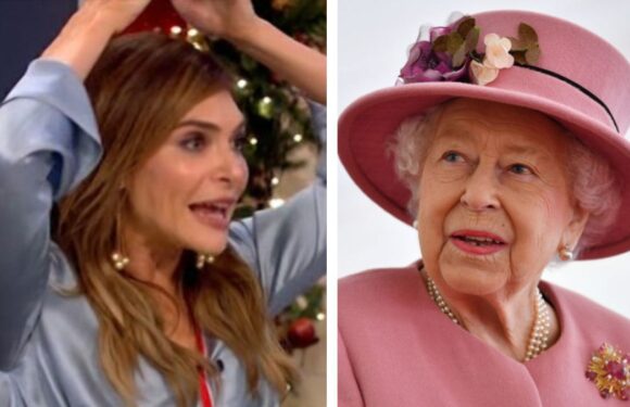 Robbie Williams’ wife Ayda Field’s wardrobe malfunction in front of Queen