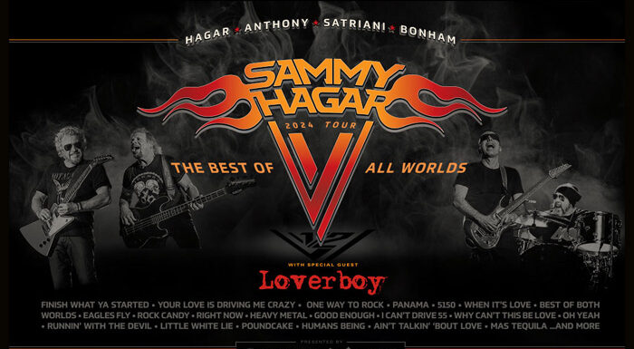 Sammy Hagar Announces 'The Best Of All Worlds' 2024 Tour