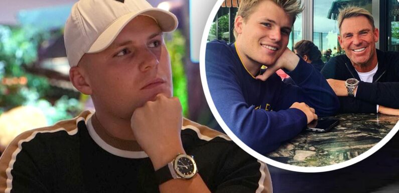 Shane Warne's son Jackson recalls phone call about his dad's death