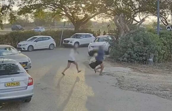 Sickening moment Hamas terrorist pulls woman by her hair & executes her at point-blank range in horror new massacre vid | The Sun