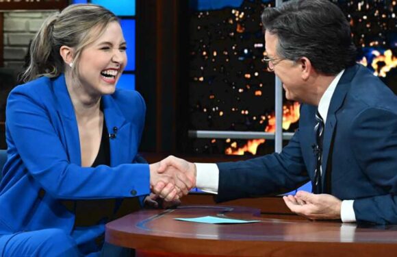 Stephen Colbert Welcomes Taylor Tomlinson to Late-Night, New Host for After Midnight