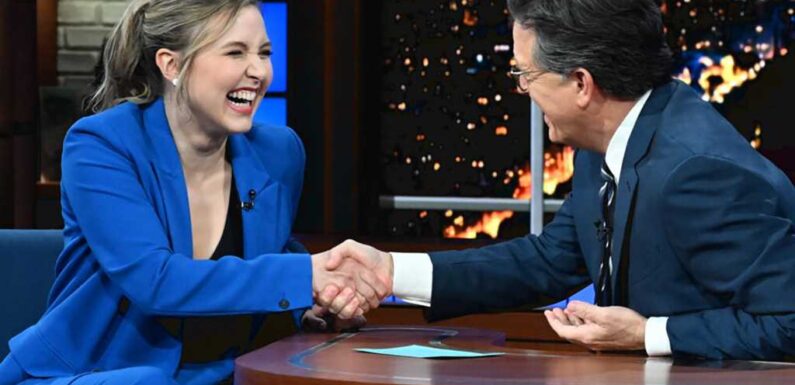 Stephen Colbert Welcomes Taylor Tomlinson to Late-Night, New Host for After Midnight