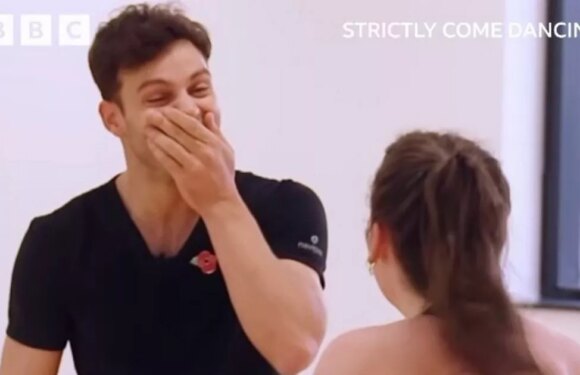 Strictly’s Ellie Leach snaps at Vito Coppola in rehearsals amid dating rumours