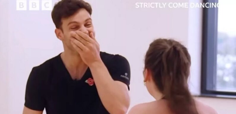 Strictly’s Ellie Leach snaps at Vito Coppola in rehearsals amid dating rumours
