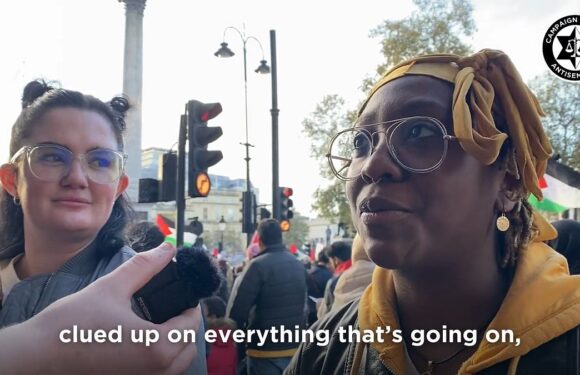 Students at pro-Palestine rally admit they 'need to be more clued up'