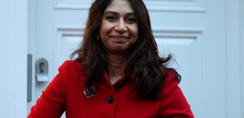 Suella Braverman accuses 'unelected' Rishi Sunak of 'betrayal'