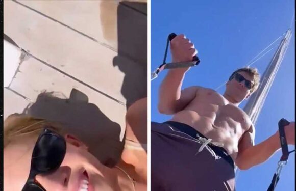 Sydney Sweeney Continues to Flirt With Shirtless Glen Powell