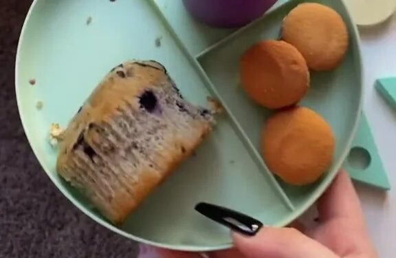 Teen mum sparks fierce debate with the 'junk' she gives her toddler for brekkie but some say 'cake and crisps' is 'fine' | The Sun