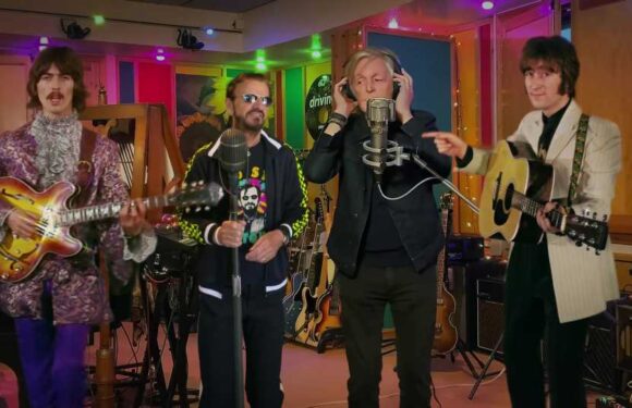 The Beatles 'reunite' in new music video 53 years after the band split | The Sun