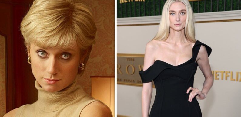 The Crowns Elizabeth Debicki looks unrecognisable from late Diana at premiere