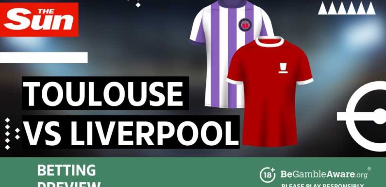 Toulouse vs Liverpool betting preview: odds and predictions | The Sun