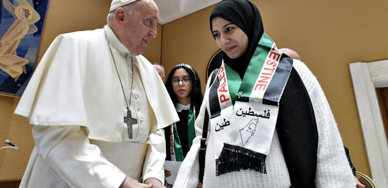 Vatican denies Pope Francis used the word 'genocide' to describe Gaza