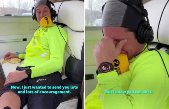 Vernon Kay breaks down in tears reading letter from isolated listener during Children in Need Ultramarathon challenge | The Sun