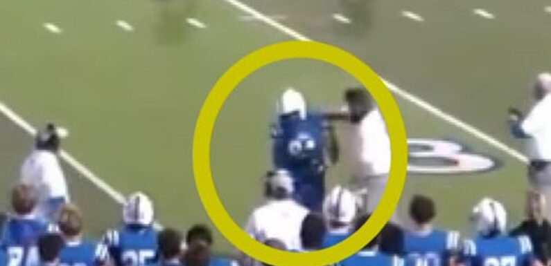 Video shows football coach punching a Florida high school student