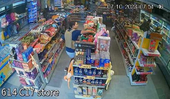 WATCH: Hamas gunmen shoot and loot Israeli petrol station