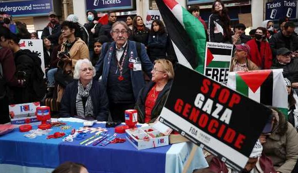 War heroes demand pro-Palestine protest on Armistice Day is cancelled