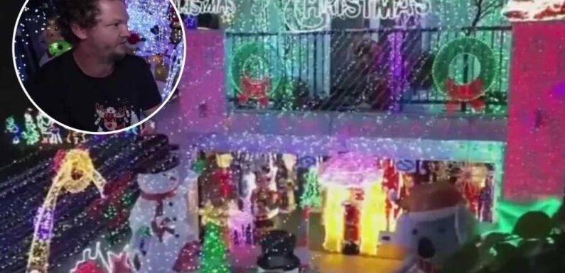 We cover our house in Christmas lights every year but have been forced to take them because of Scrooge neighbours | The Sun