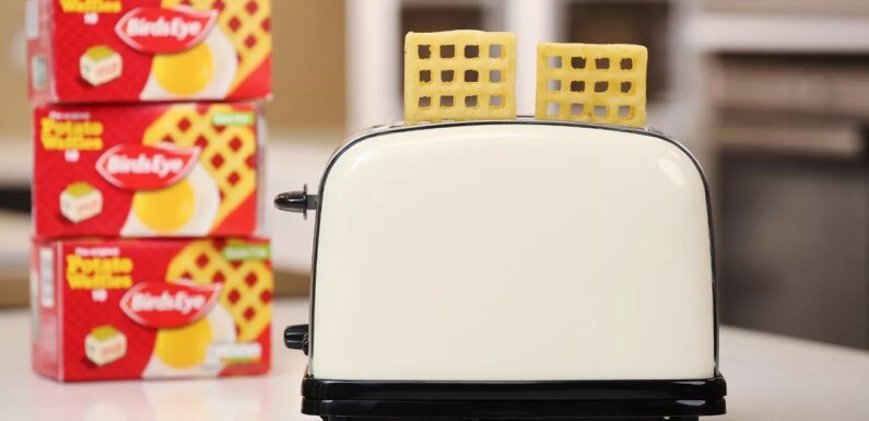 You’ve been cooking potato waffles wrong – Birds Eye says you should use toaster