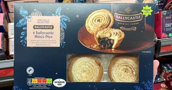 Aldi is selling ‘Ballycastle’ mince pies – and fans dub them ‘nicest’ ever