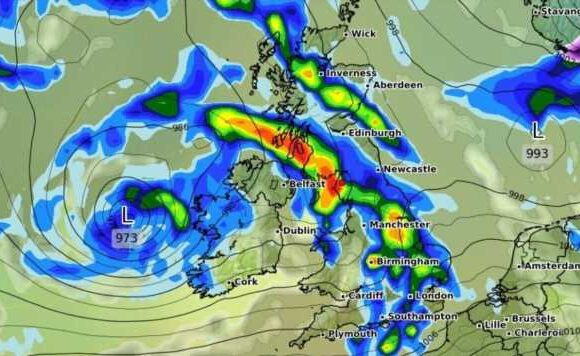 All areas set to be battered by Storm Fergus as Met Office issues warnings