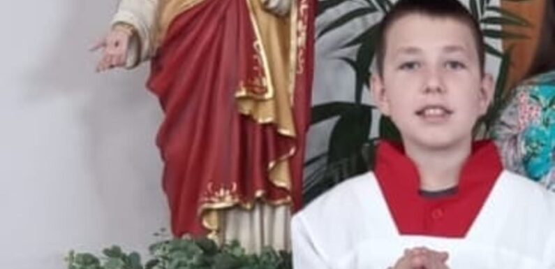 Altar boy, 10, is electrocuted while putting up Christmas lights