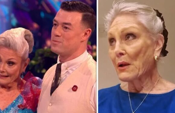 BBC Strictly’s Angela Rippon ‘caught’ Kai Widdrington ‘muttering’ about her age