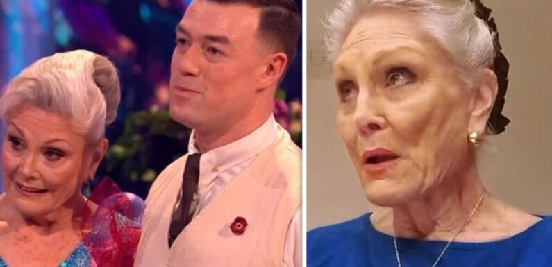 BBC Strictly’s Angela Rippon ‘caught’ Kai Widdrington ‘muttering’ about her age