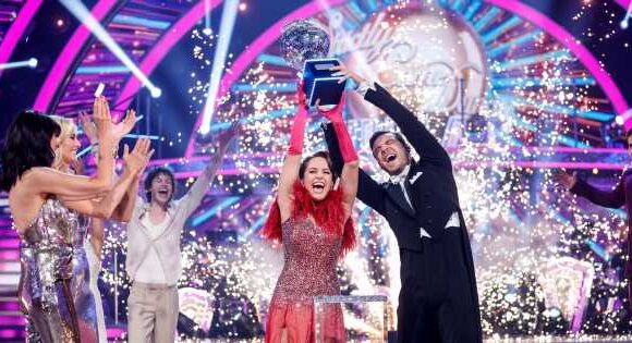 BBC Strictly’s Ellie Leach’s Coronation Street co-stars celebrate her win after soap ‘axe’