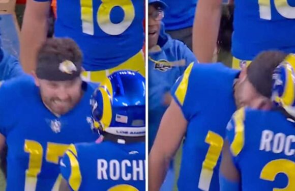 Baker Mayfield Headbutts Teammate After Shocking Win, Goes Crazy In Locker Room
