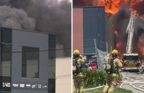 Body of missing worker found after Dandenong South factory fire