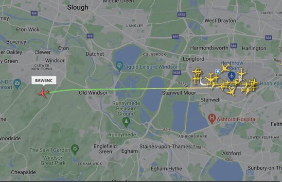 British Airways missed illegal drone by 60ft while flying over Windsor