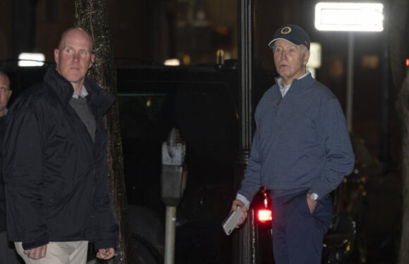 Car runs into parked vehicle in Joe Biden’s motorcade