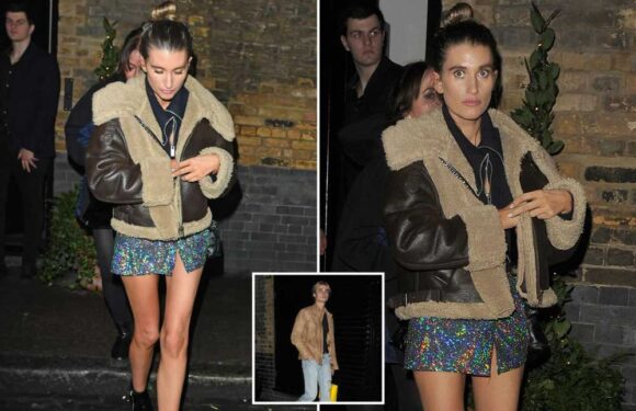 Charley Webb puts on a leggy display for night out with model after Matthew Wolfenden split | The Sun