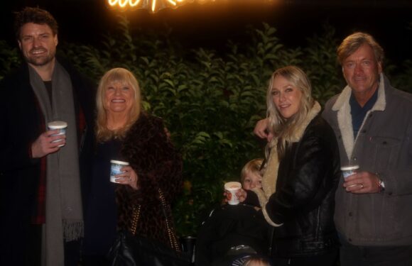 Chloe Madeley mocks James Haskell split on family night out with rarely-seen sibling