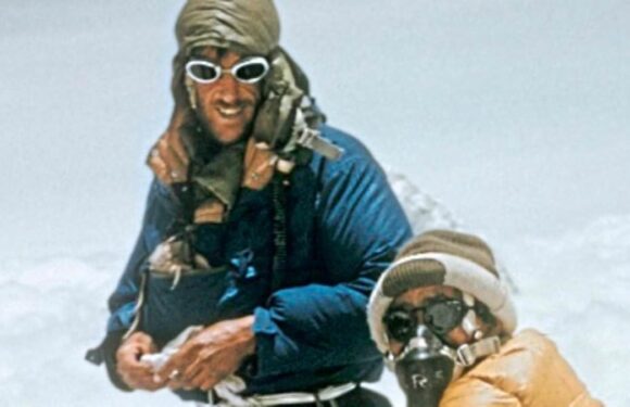 Did Sir Edmund Hillary and Tenzing Norgay leave anything on Everest?
