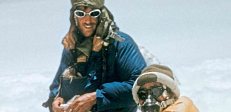 Did Sir Edmund Hillary and Tenzing Norgay leave anything on Everest?