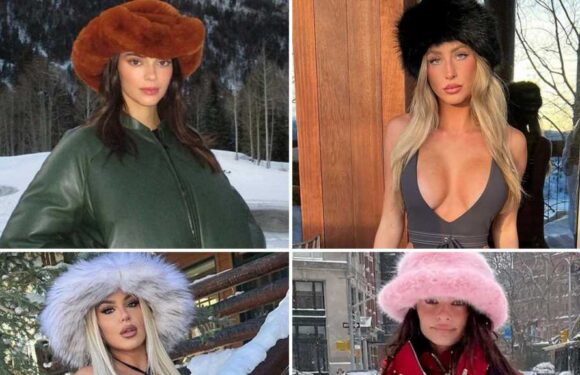 Famous Fur Hats — Hollywood Gets Fuzzy For The Holidays