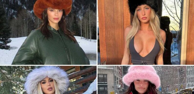 Famous Fur Hats — Hollywood Gets Fuzzy For The Holidays