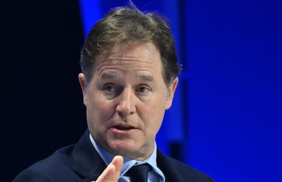 Former Deputy Prime Minister Sir Nick Clegg cashes in Meta shares