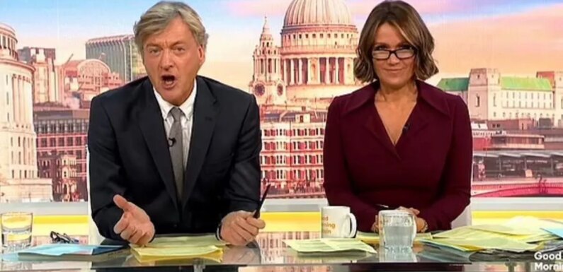 GMBs Susanna Reid defends Richard Madeley amid calls for him to be sacked