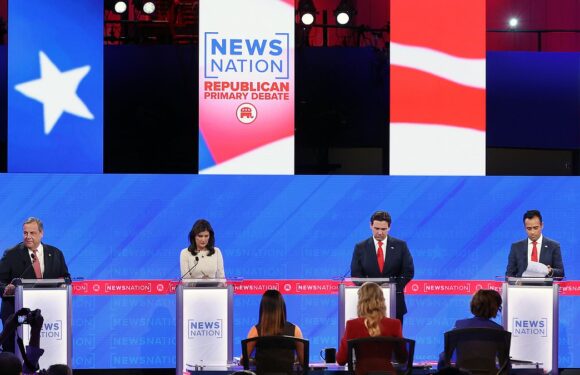 Haley, DeSantis, Christie and Ramaswamy take debate stage in Alabama