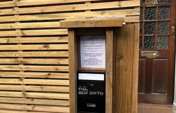 Homeowner posts notice threatening £25k fines for cold callers