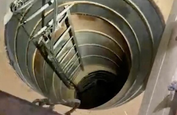 IDF video 'shows underground tunnel which was found inside mosque'