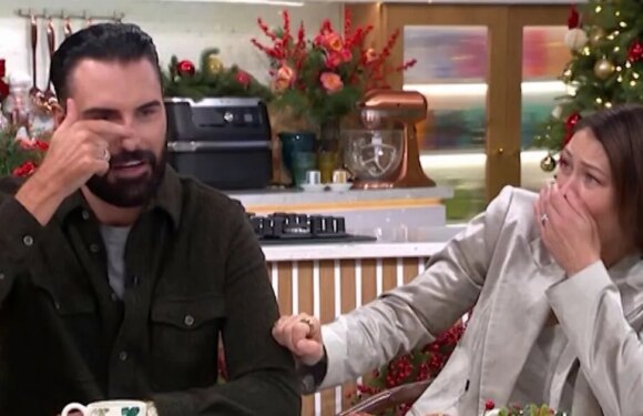ITV This Mornings Rylan shocks co-host Emma Willis as he clicks nose out of place