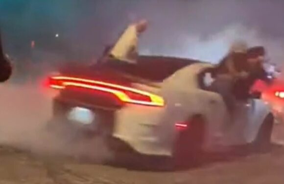 Illegal Indiana street takeover draws 500 cars from across five states