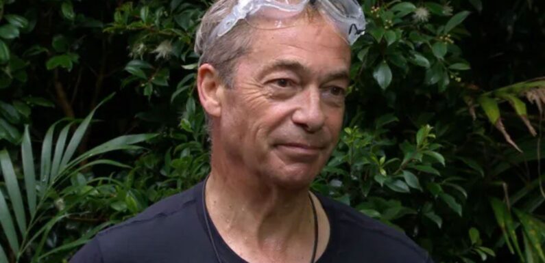 I’m A Celeb viewers react to private signal in Nigel Farage’s letter from home