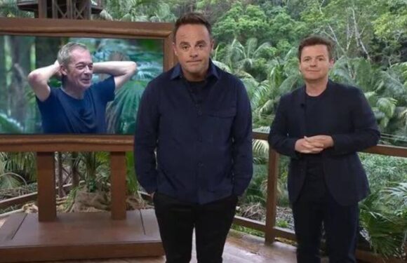 I’m A Celeb’s Ant and Dec plead ‘no more politicians’ on show after Nigel Farage